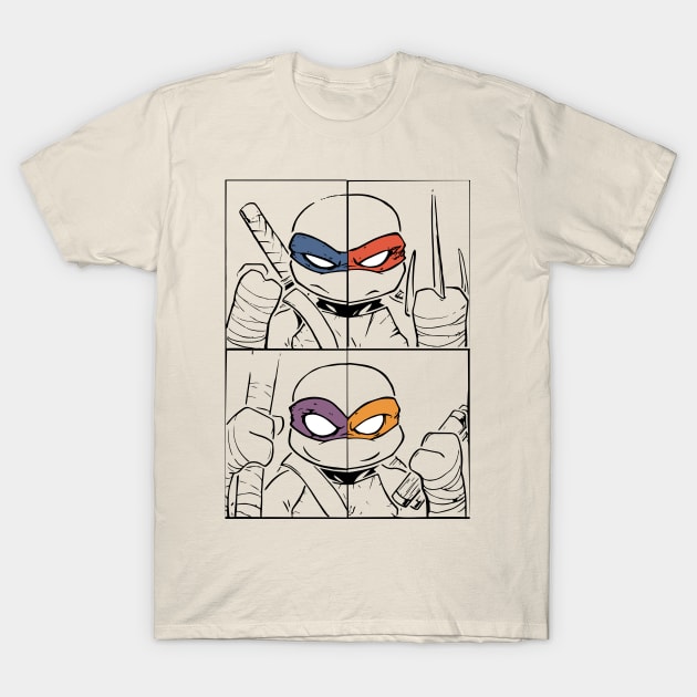 Teenage Mutant Ninja Turtles T-Shirt by JJFDesigns